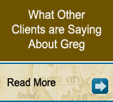 What Other Clients are Saying About Greg